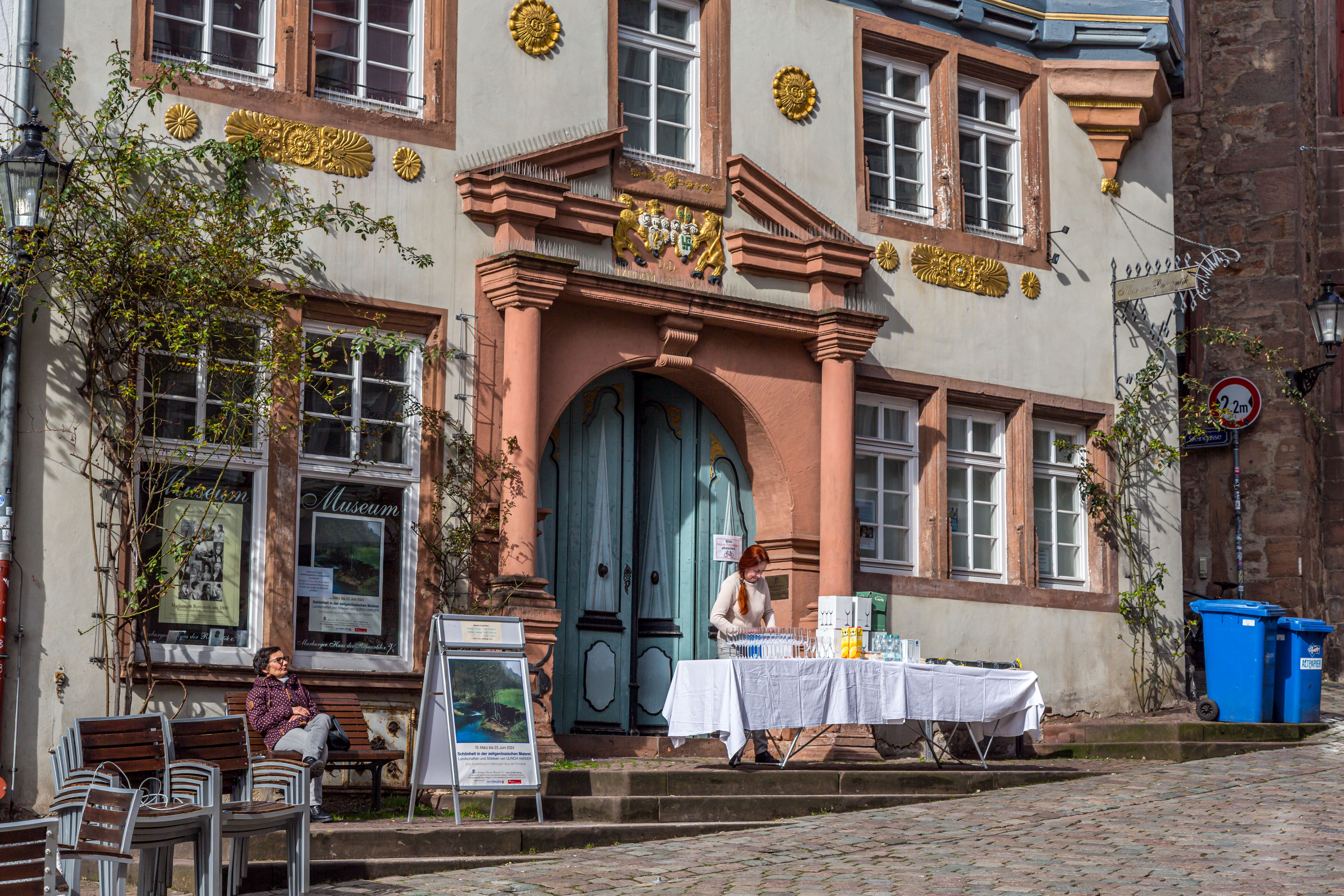 Außenansicht des Marburger Hauses der Romantik